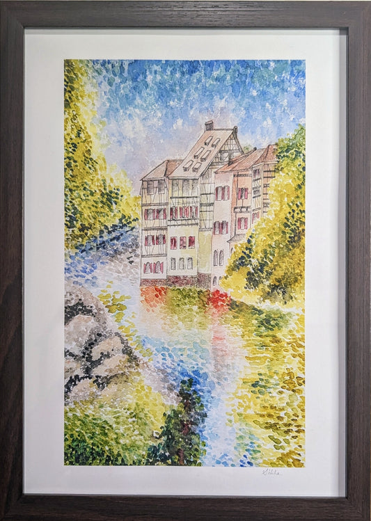 Slow River Flows In You Fine Art Print